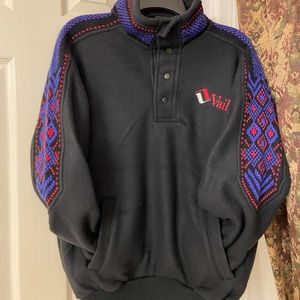 NWOT VAIL EMBROIDERED FLEECE